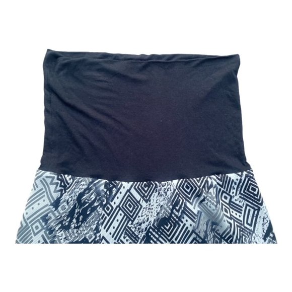 Lapis  Convertible maxi skirt/ dress Black and White Midi skirt - Picture 3 of 8